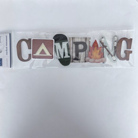 Camping and Fishing Bundle of 6 Sticker Packs - Picture 2 of 6